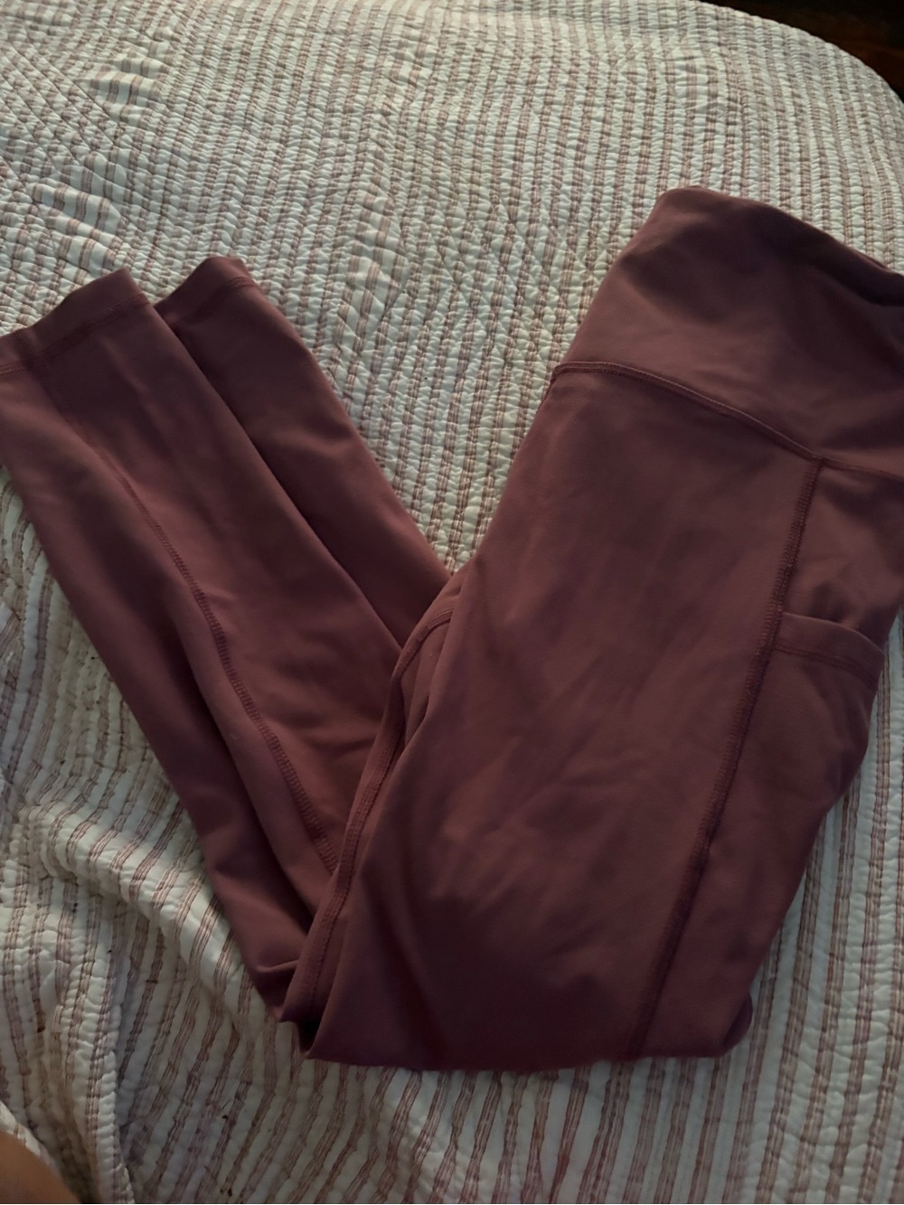 Reflex High-Rise Leggings in Dusty Mauve